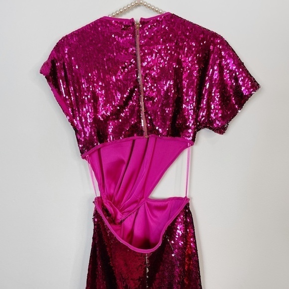 Alice Mccall Electric CutOut Sequin Dress. - Picture 10 of 11